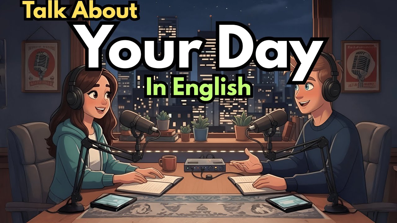How to Talk About Your Day in English | English Conversation Practice