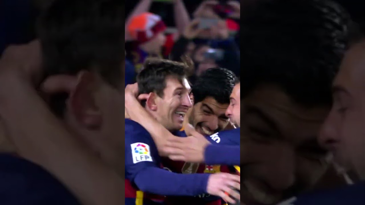 🔙 #OTD 8 years of Messi and Su&aacute;rez's indirect penalty #fcbarcelona #messi #suarez #football
