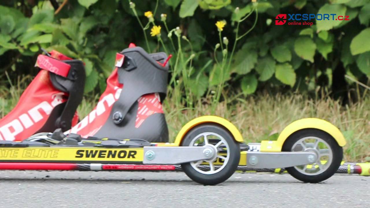 Swenor fiberglass skate rollerski