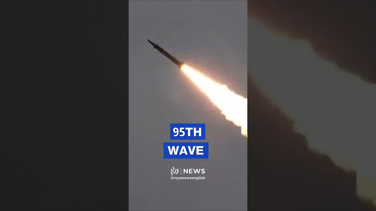 Iran launches 95th wave of &lsquo;True Promise 4&rsquo; targeting US, &lsquo;Israel&rsquo;