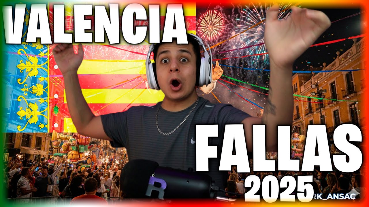 🔥 Así se viven LAS FALLAS DE VALENCIA desde dentro 🇪🇸 ¡Una locura total!