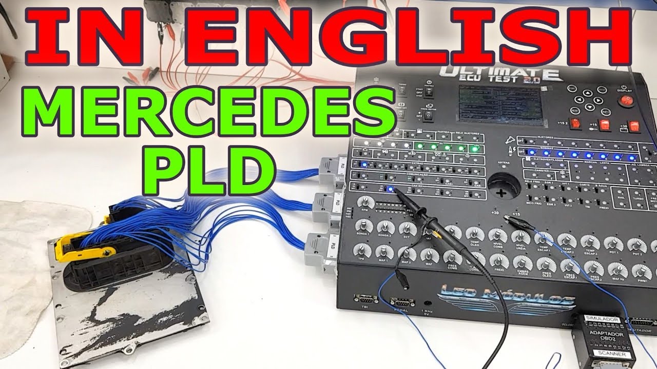 [English] Simulating a PLD Mercedes ECU with Ultimate ECU Test 2.0