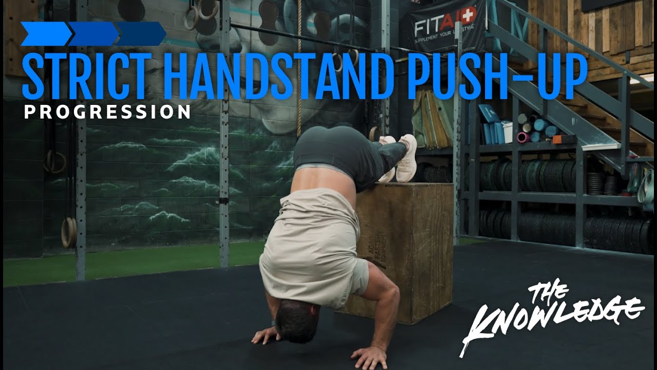 Strict Handstand Push Up Progression for CrossFit