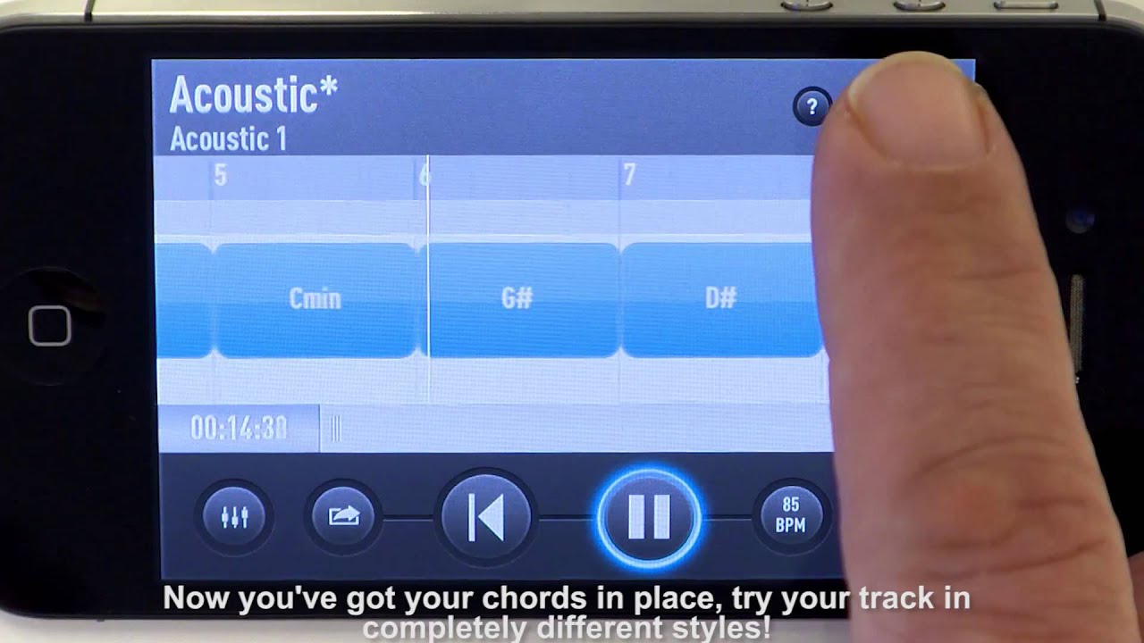 1: How to create a track in minutes with SessionBand