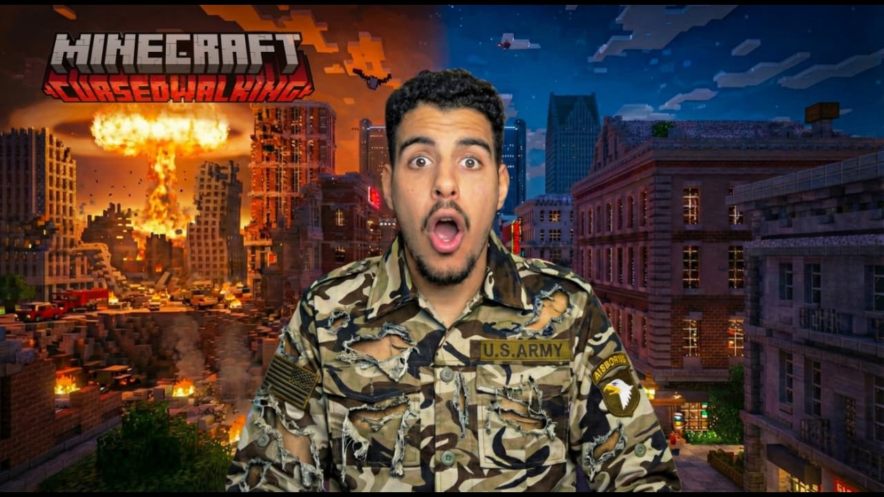 CURSED MINECRAFT | البحث وسط انقاض الحرب