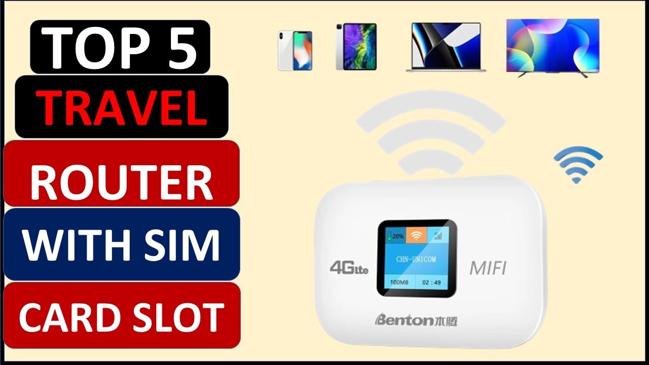 Top 5 Best Travel Router With Sim Card Slot in 2024;United States of America