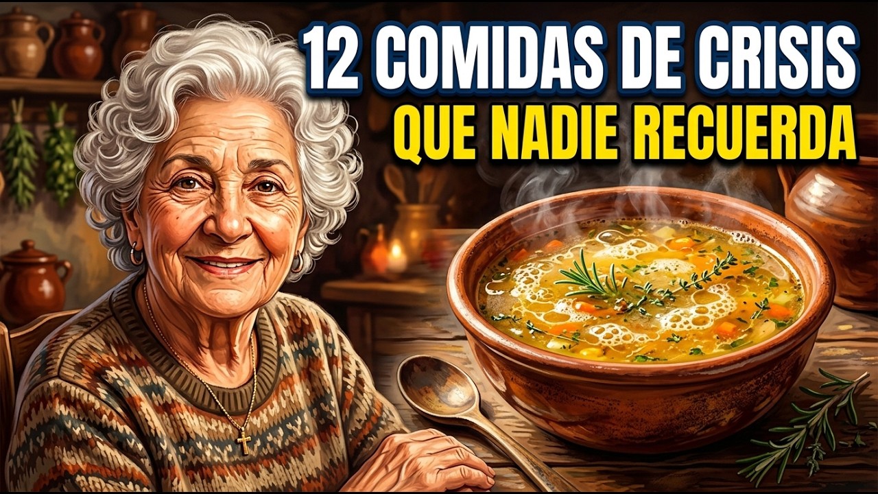 12 Comidas de CRISIS Que Hoy NADIE Conoce — Y Que SOSTENÍAN Familias ENTERAS