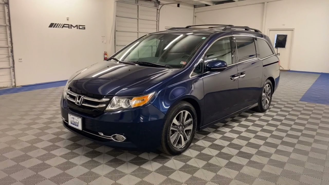 Подробный обзор Honda Odyssey Elite 2016 года.