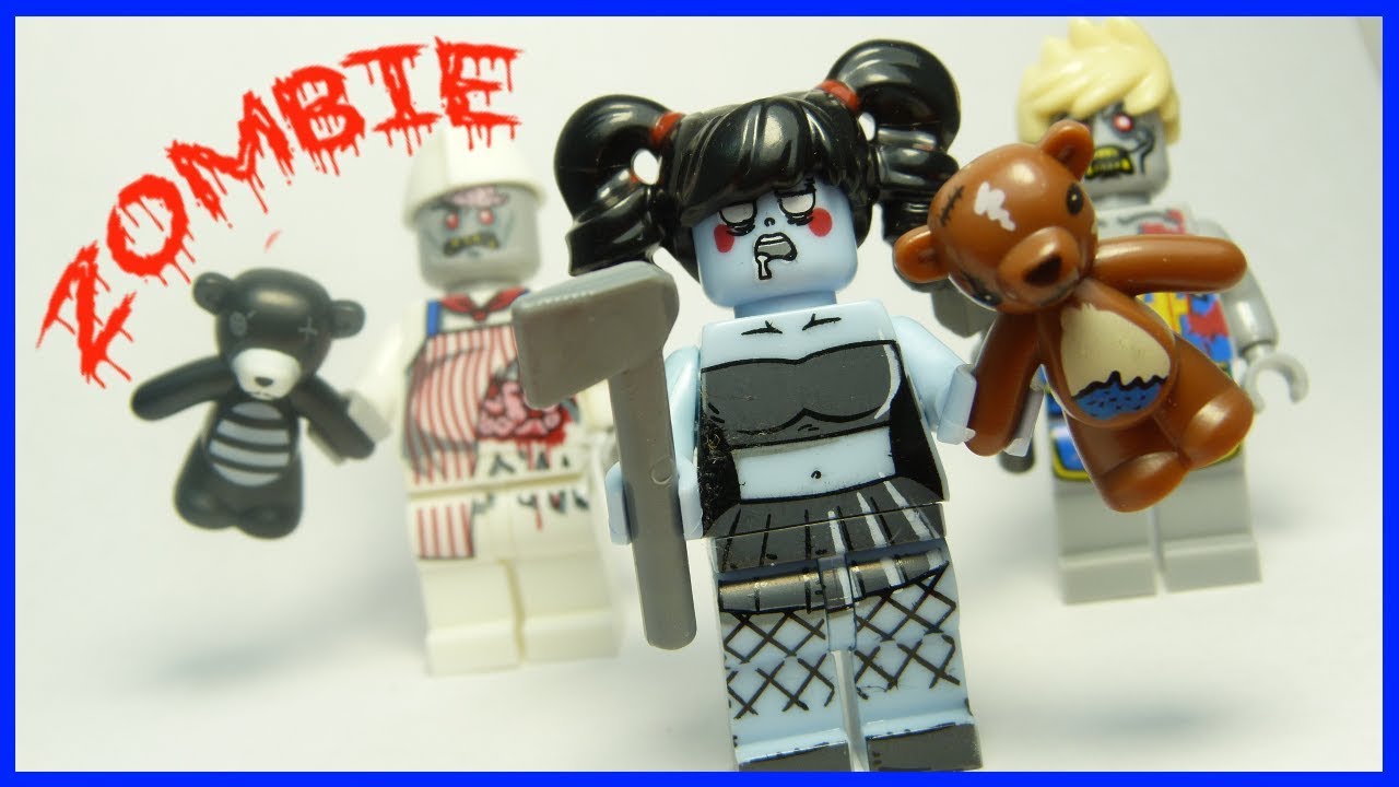 LEGO Зомби Апокалипсис. Китайское лего. Минифигурки.