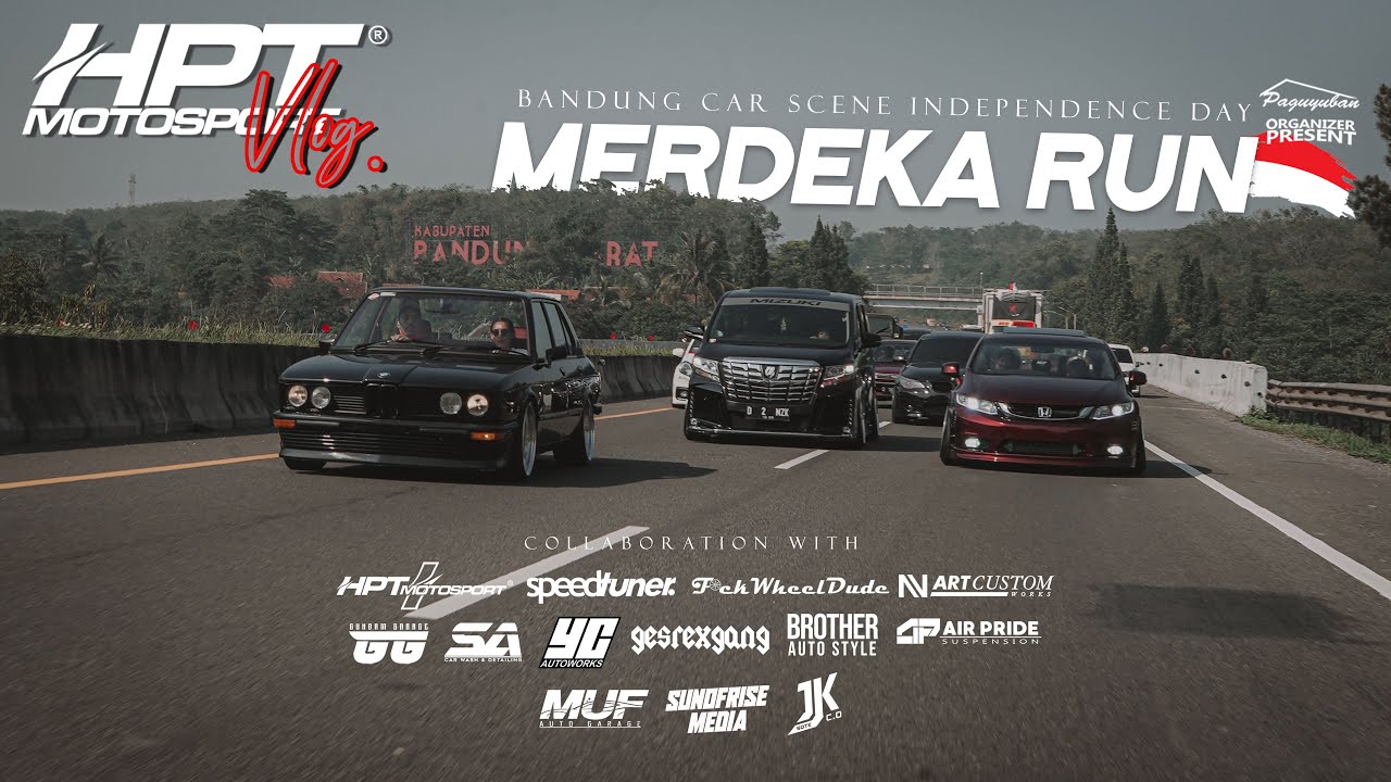#HPTVlog10 Bandung Car Scene Merdeka Run! | #22