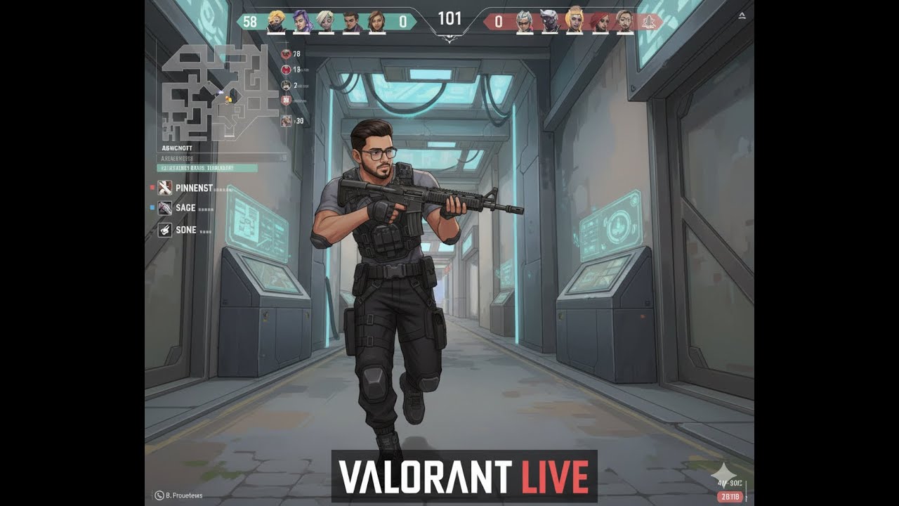 Valorant Ranked Live 🔴 | Climbing the Ladder One Game at a Time