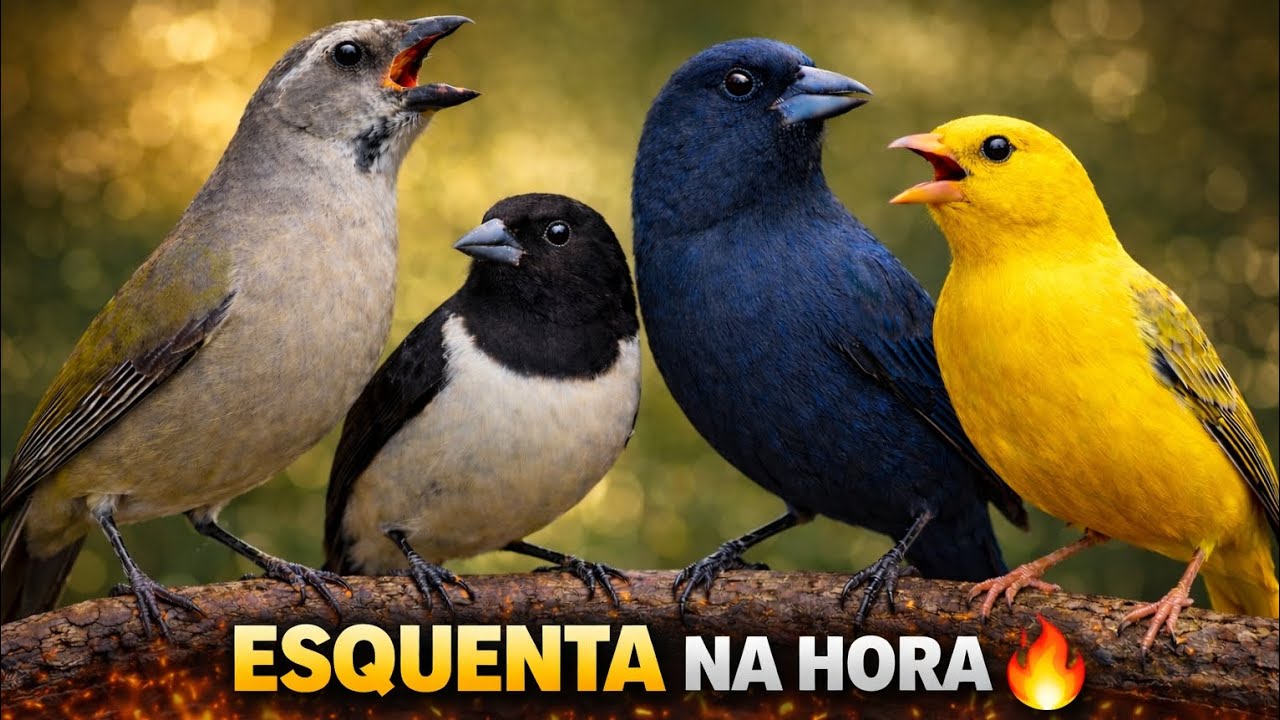 Barderninha • Mix • Esquenta 🔥 | TRINCA FERRO | COLEIRO | AZULAO | CANÁRIO DA TERRA