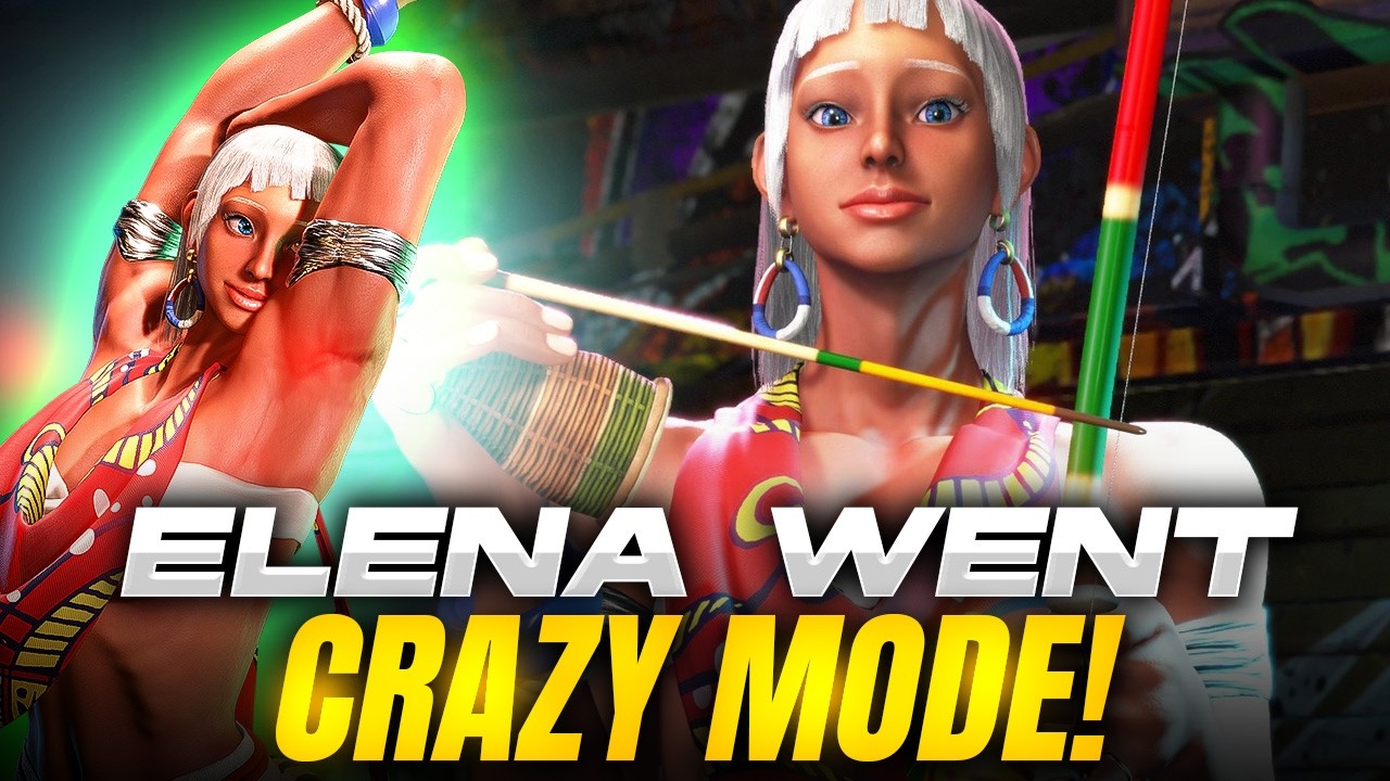 SF6 ▰ PROPHET Cooking HARD With the NEW BUFFED ELENA 🌸🔥 | Street Fighter 6 High-Level Gameplay