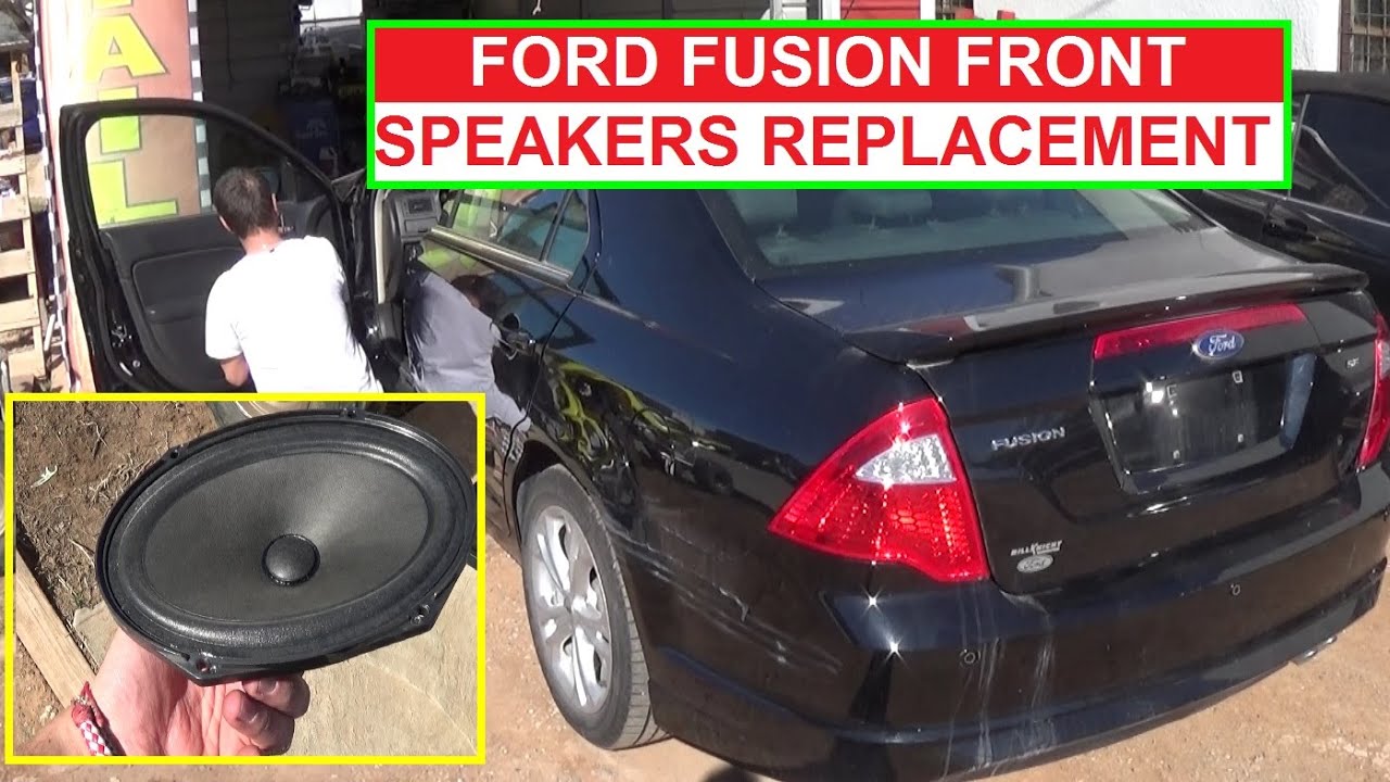 Ford Fusion Front Door Speaker Removal and Replacement 2009 2010 2011 2012 Ford Fusion