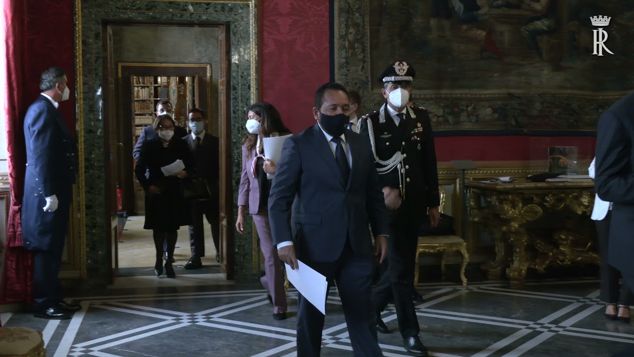 Presentazione delle Lettere Credenziali al Presidente Mattarella