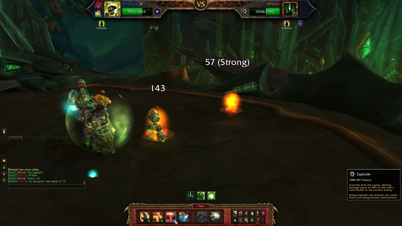 How to beat Minixis using Magic Pets - world of warcraft
