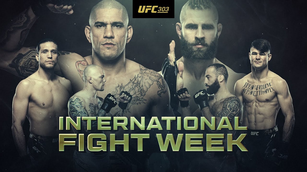 Промо-акция Международной недели боев UFC 303