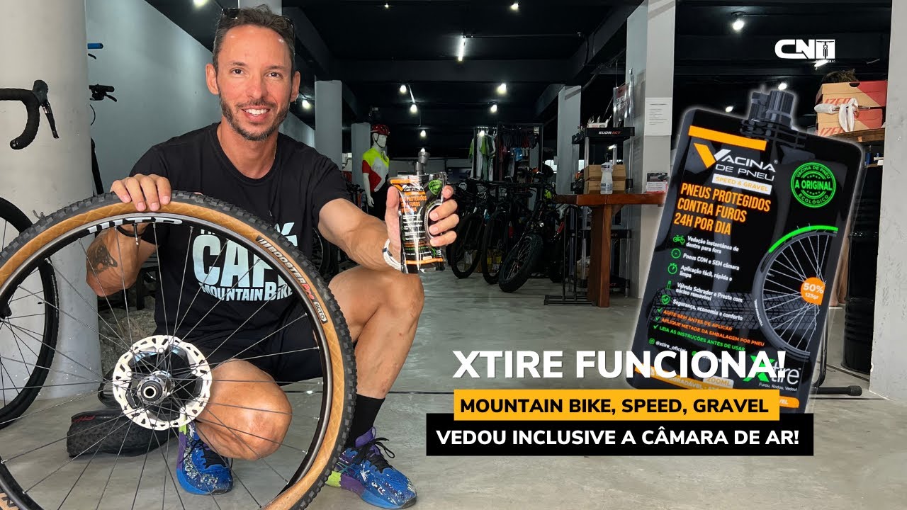 Xtire Vacina de Pneu - Para Mountain Bike, Speed, Gravel e Câmara de ar | Café na Trilha