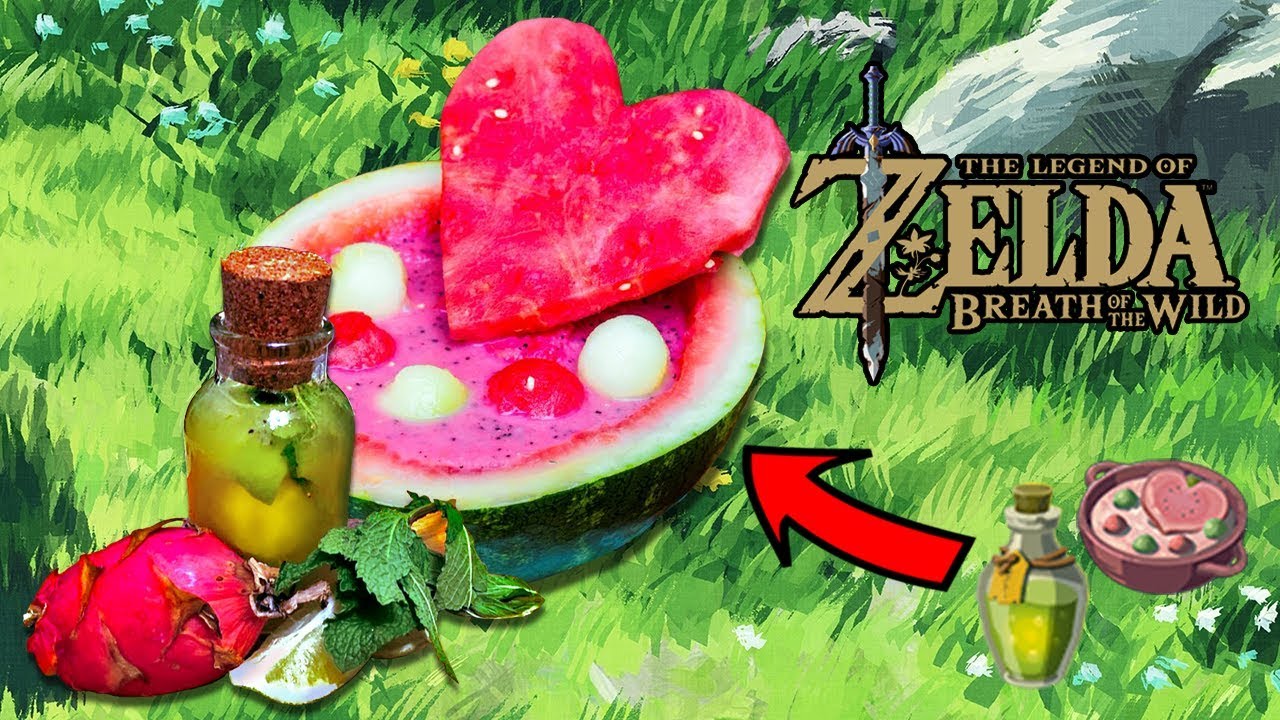 Cucco's Kitchen | How To Make Creamy Heart Soup & Electro Elixir | Zelda: Breath Of The Wild
