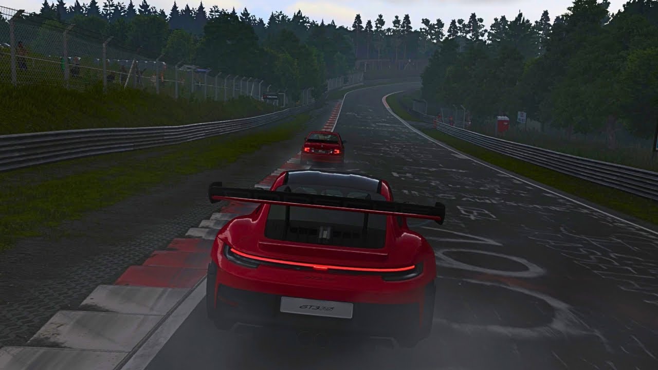 Gran Turismo 7 | Porsche Cup - Nürburgring - 911 GT3 RS (992) '22 (Neumáticos erróneos)