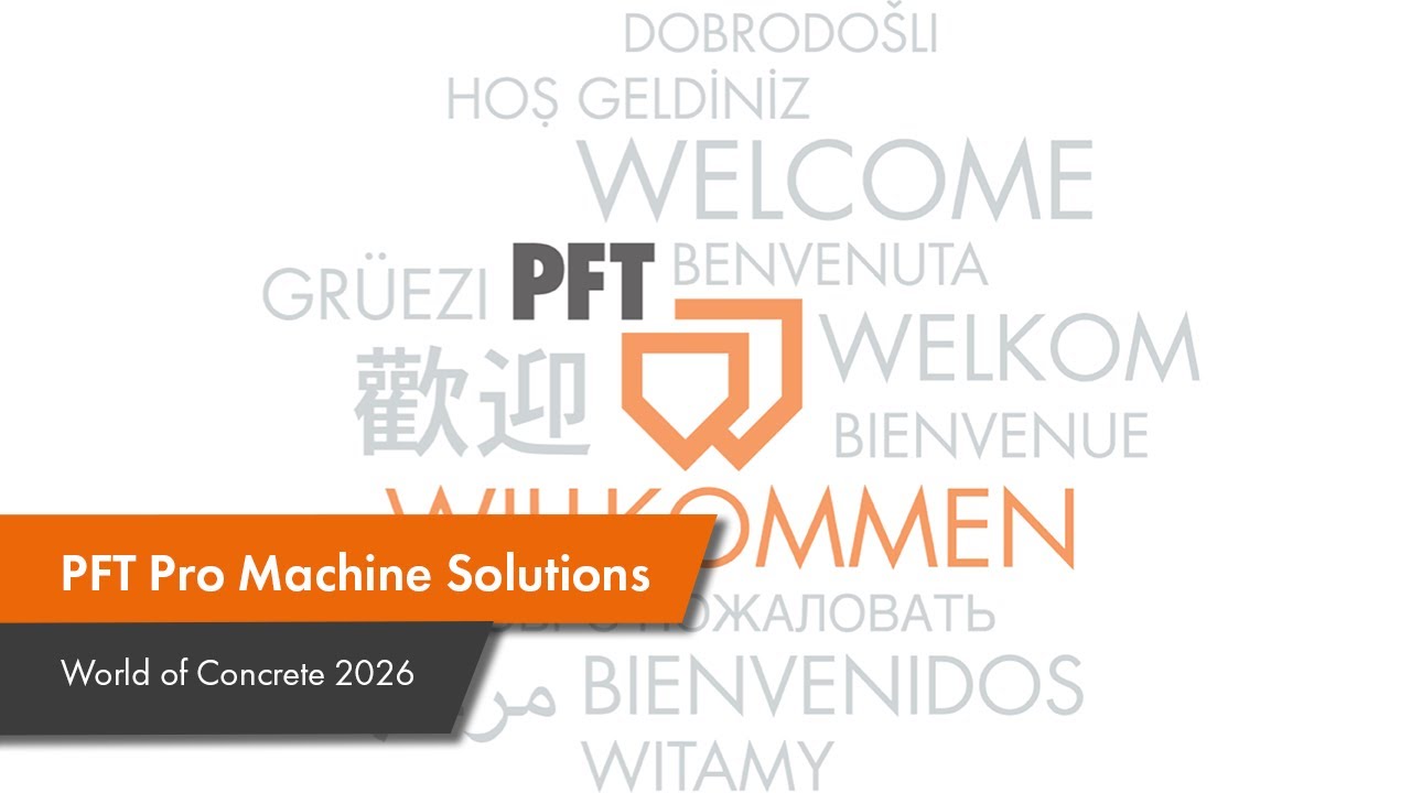 PFT Pro Machine Solutions at World of Concrete