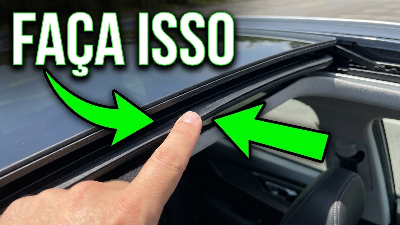 Como resolver barulho do teto solar do Caoa Chery Tiggo 7 Pro