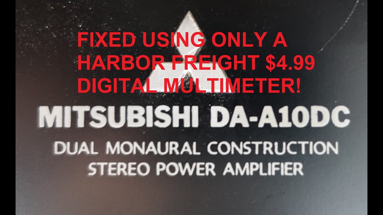 Mitsubishi DA A10DC Repair