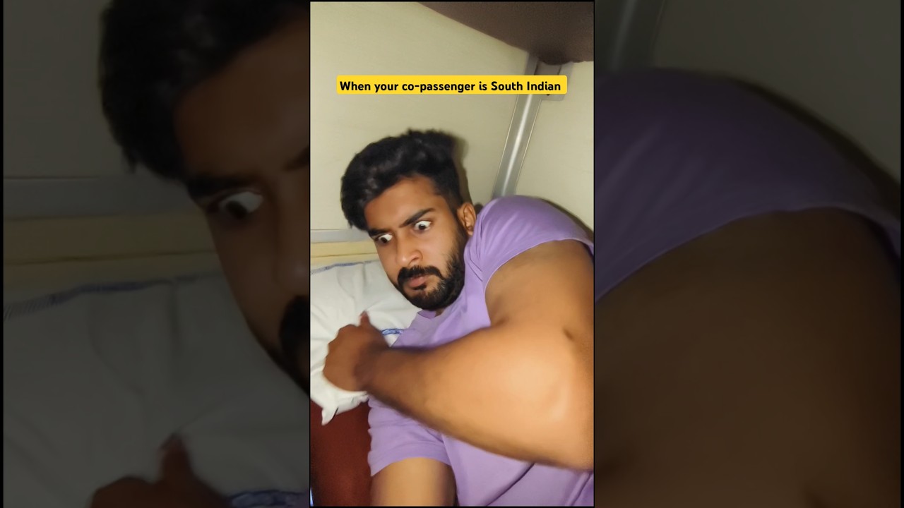 He speaks faster than the train runs #shorts #southindian #trains #passenger