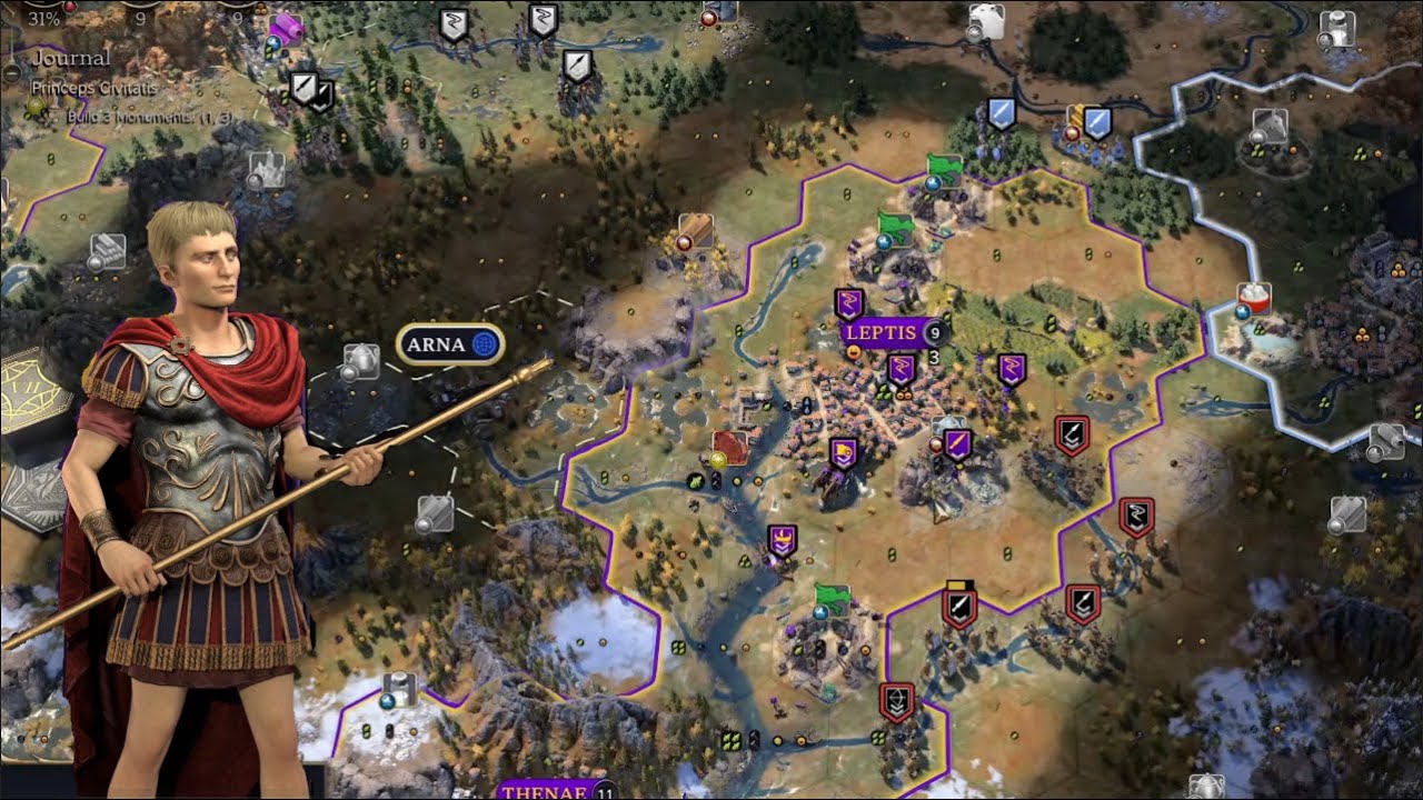 What a Warm Welcome! (Civilization 7- Augustus- Deity- Antiquity Pt 1.)
