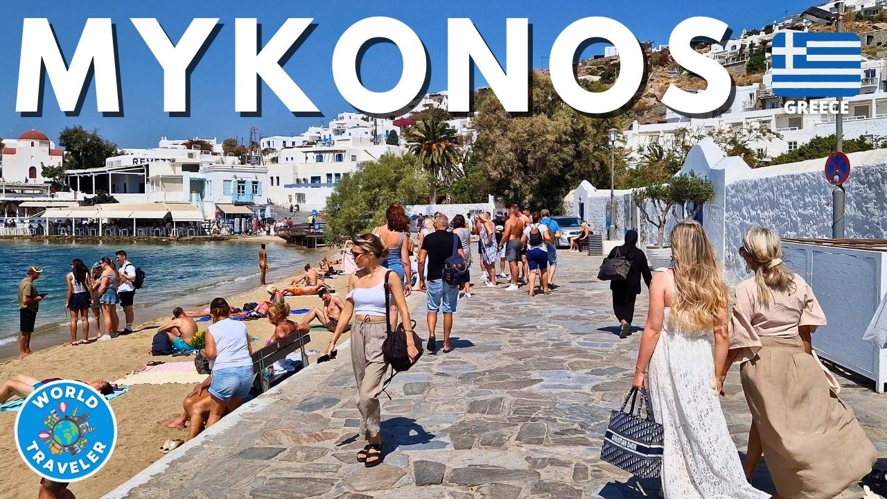 Mykonos, Greece: 4K Walking Tour | Exploring the Charm of Greece's Iconic Island