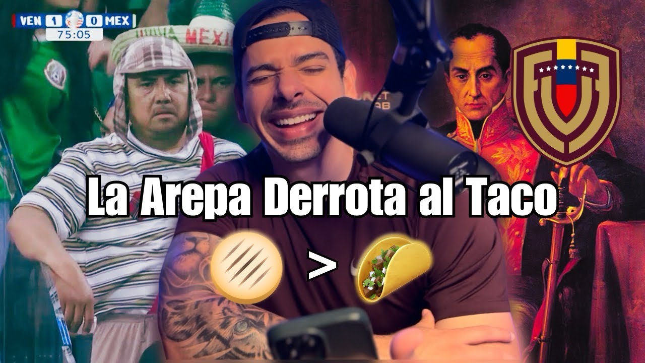 Reaccionando a Comentaristas Mexicanos que se burlaban de la Vinotinto
