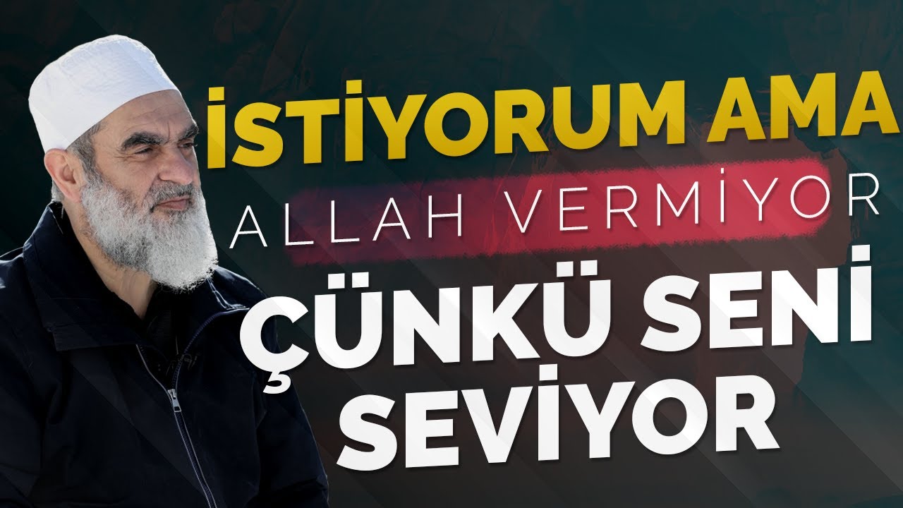 İSTİYORUM AMA ALLAH VERMİYOR. ÇÜNKÜ SENİ SEVİYOR! | Nureddin Yıldız