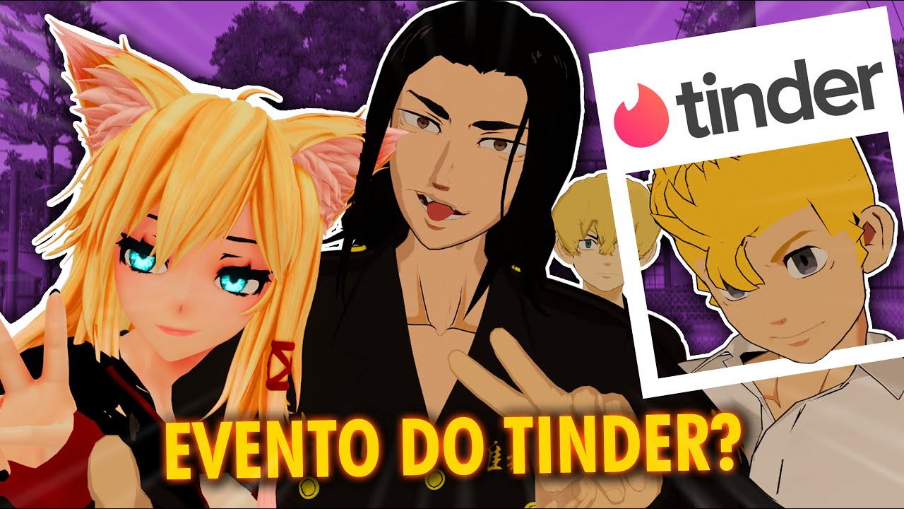Baji encontra Takemichi, Draken e Chifuyu no Evento do Tinder! - (Tokyo Revengers Vr)