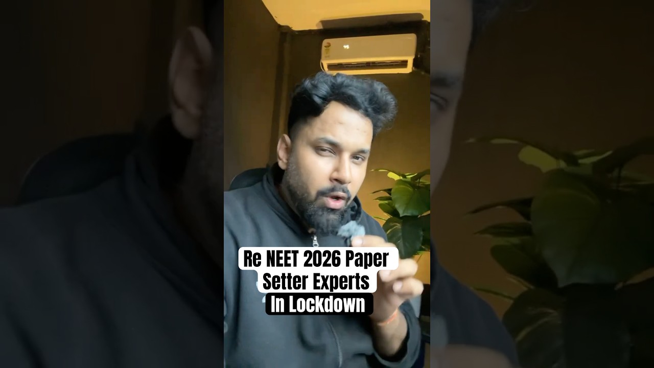 Re NEET 2026 Papers Setters In Lockdown Till 21 June
