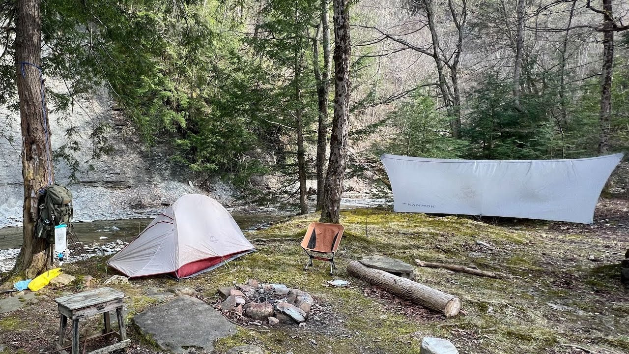 Riverside Camping in a Mountain Gorge w/ SPECIAL GUEST