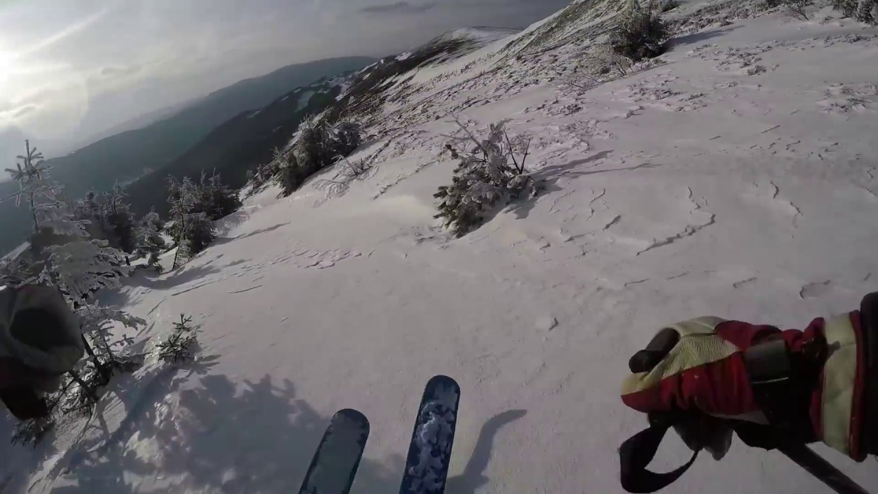 Sunny Day Tarnica Freeride Bieszczady narty skitury