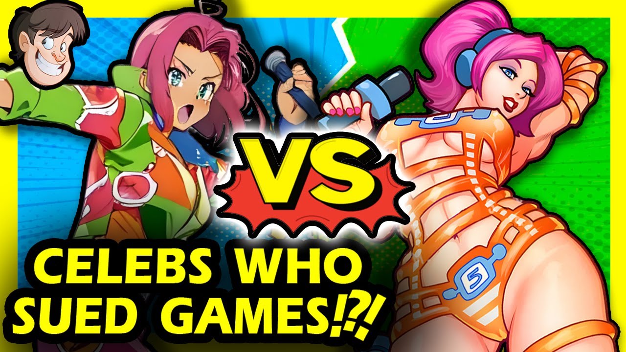 When Celebrities SUED Video Game Studios!!!