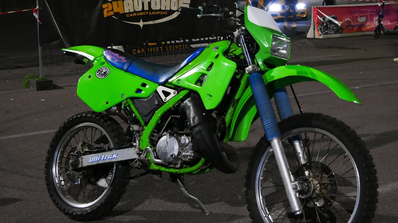 KAWASAKI KDX 125 VORSTELLUNG/ ANGRY GUY?!