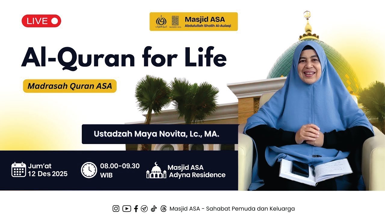 MQ Masjid ASA | Qur'an for Life