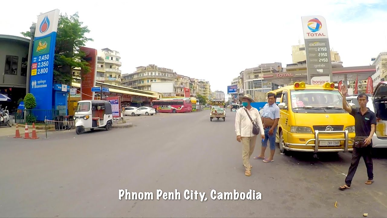 Phnom Penh City Traffic On 2nd Day of Khmer New Year 2020