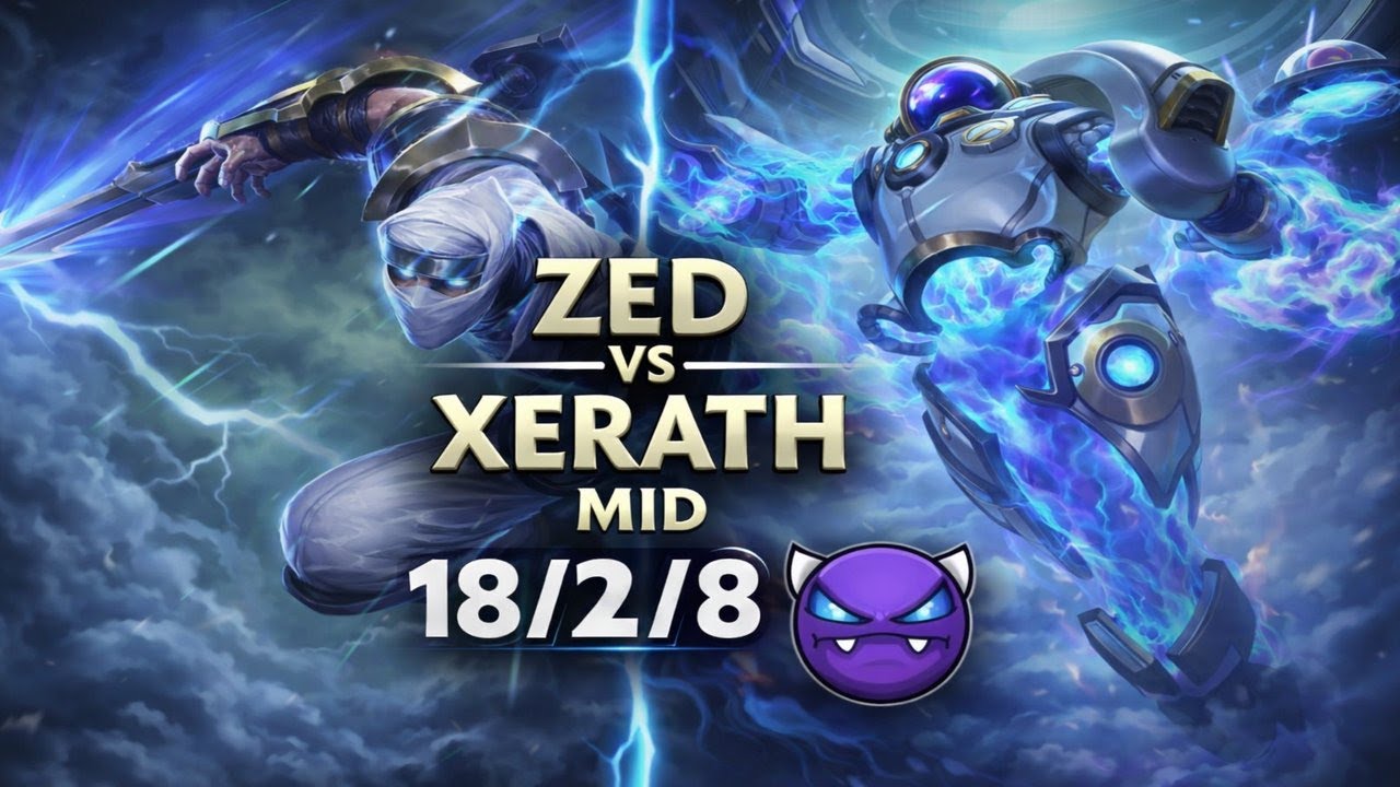 Best Zed BR Leving vs Xerath Mid GM Lobby