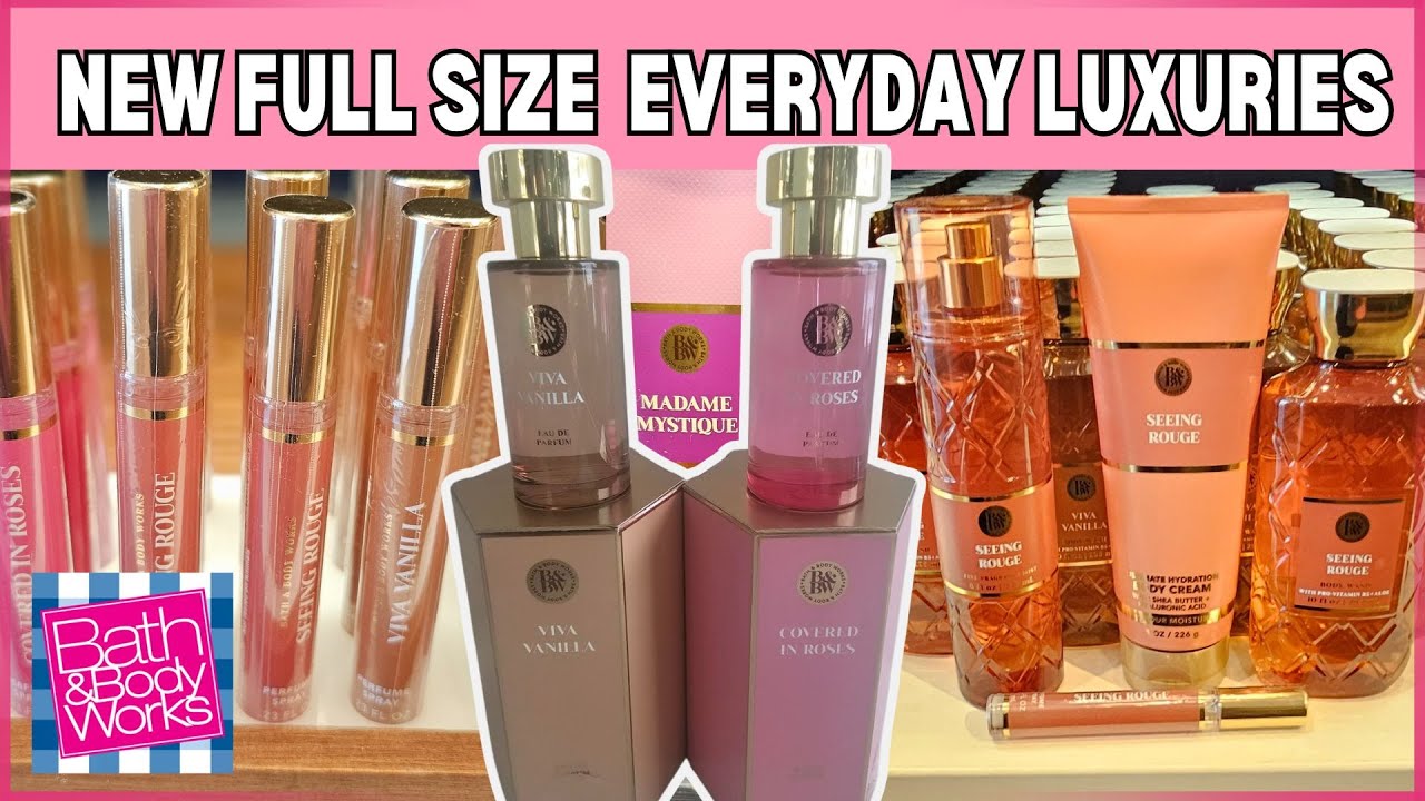 NEW FULL SIZE EVERDAY LUXURIES PERFUME at Bath & Body Works #bathandbodyworks