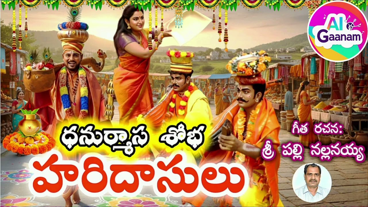 Dhanurmaasa Shobha Haridasulu🤩✨