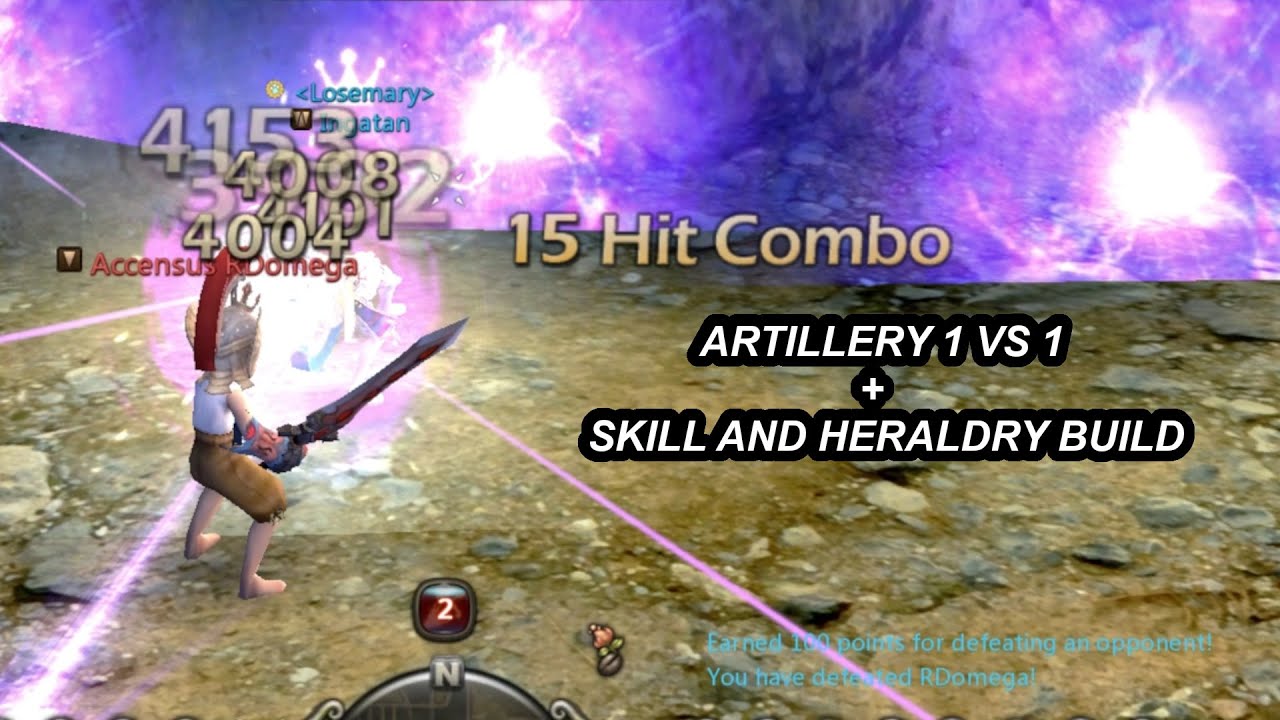 Captain Vs Captain #14 - Artillery PvP Dragon Nest Classic