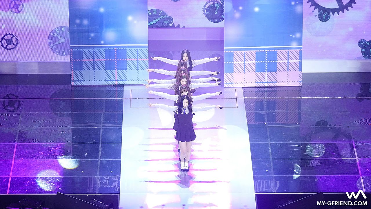 160128 여자친구(GFRIEND) - 시간을 달려서 (Rough) @열린음악회 하이앵글 안무 직캠/Fancam by -wA-