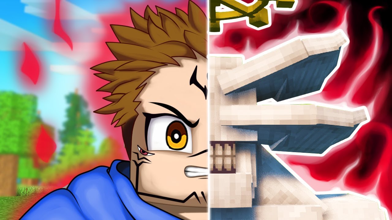 JOGANDO como MAHORAGA de JUJUTSU KAISEN no MINECRAFT  ‹‹ TREVOR ››