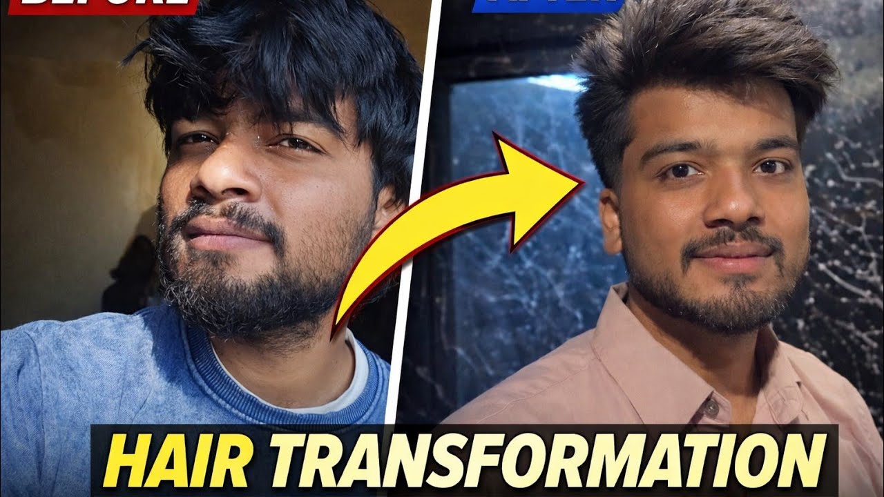 3Month ke bad hair cutwaye | Video | Ronnie | #vlog #transformation #hairstyle #trending #viral 