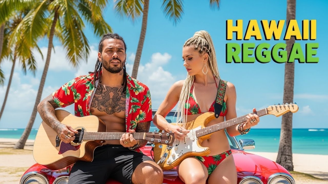 🍍 Island Reggae Paradise – Tropical Hawaiian Beats for Gentle Chill 🌞
