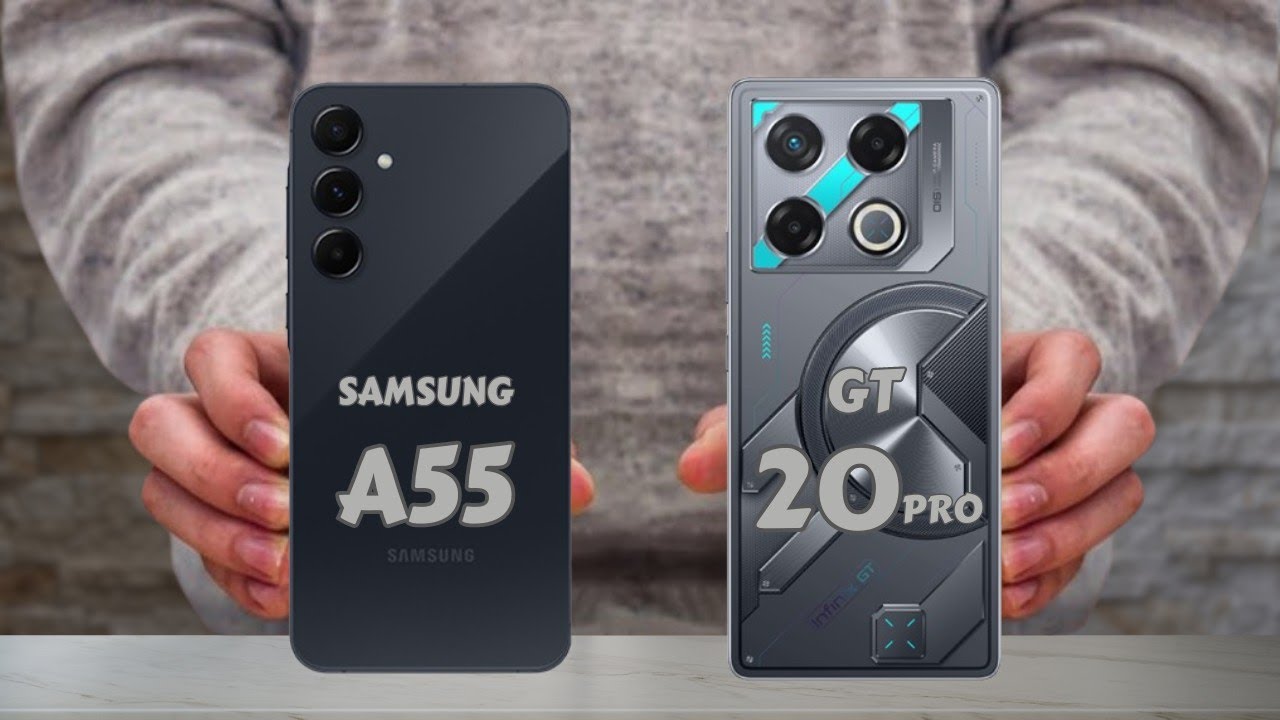 SAMSUNG a 55 vs INFINIX gt 20 pro || full comparison⚡which one is best