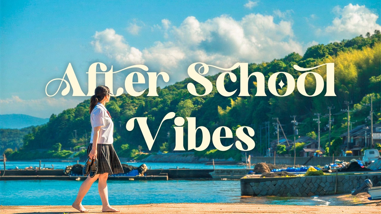 After School Vibes 🎒 Japanese Lofi Mix for Relaxation and Focus